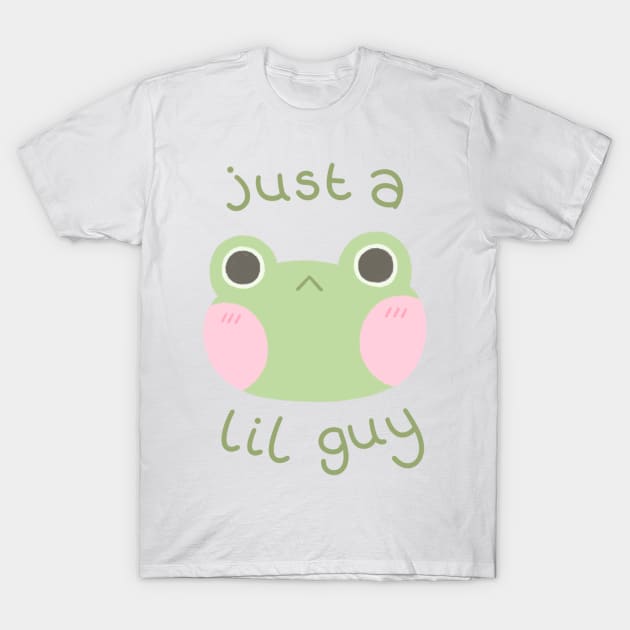 Just a Lil Guy Frog T-Shirt by Niamh Smith Illustrations